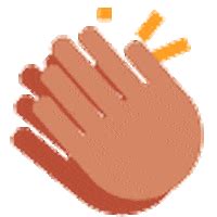 Emoji Applause Sticker for iOS & Android | GIPHY