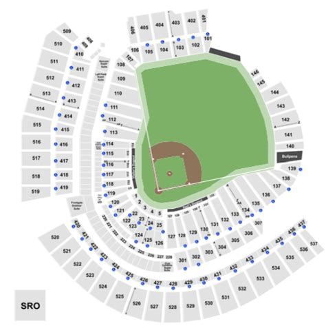 Great American Ballpark Seating Chart With Rows And Seat Numbers ...