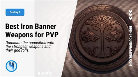 Destiny 2: Best Iron Banner Weapons