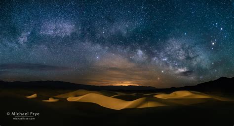 Sand and Stars, Death Valley, California : Michael Frye Photography