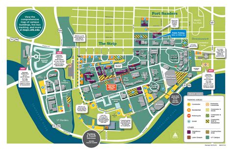 NEW Student Campus Parking Map available - Parking and Transportation ...