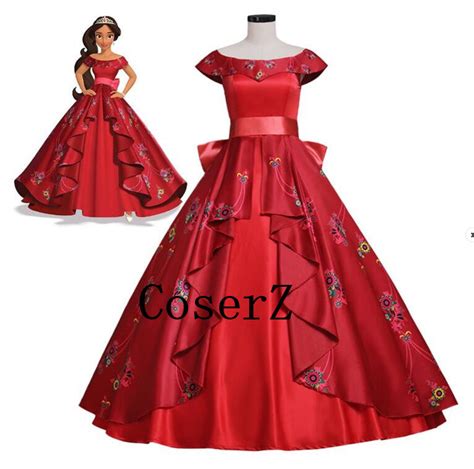 Elena of Avalor Elena Dress, Elena Costume, Elena Cosplay Costume – Coserz