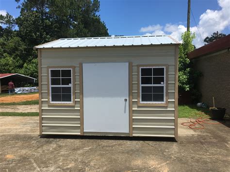 Portable Storage Building Side Entrance - Portable Storage Buildings | Hattiesburg, Columbia ...