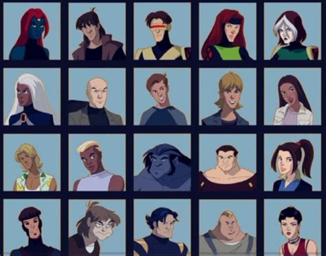 Create a X-Men Evolution Characters Tier List - TierMaker