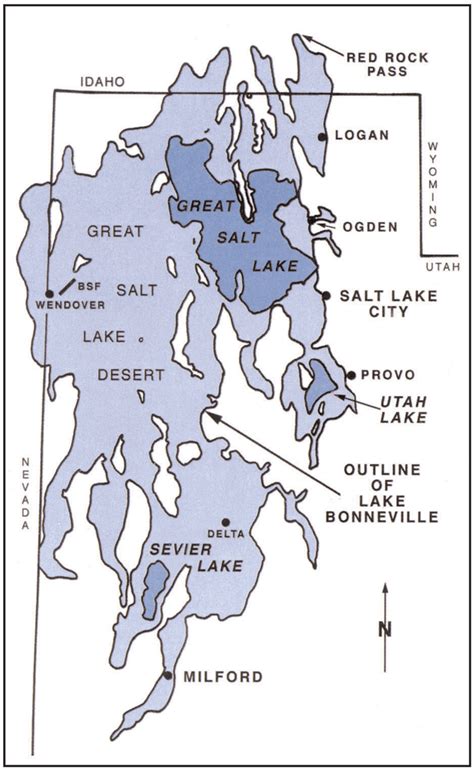 Great Salt Lake, Lake Bonneville, & Bear Lake – Utah Geological Survey