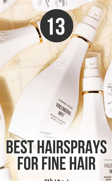 13 Best Hairsprays for Fine Hair – Wishlisted.com