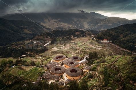 Fujian Tulou aerial view – Songquan Photography