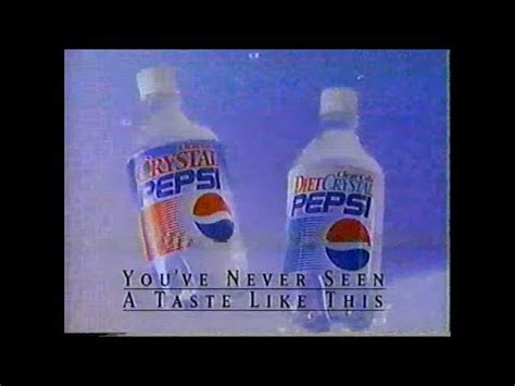 Crystal Pepsi Commercial (1992) - YouTube