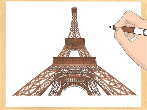 How to Draw the Eiffel Tower: 14 Steps (with Pictures) - wikiHow