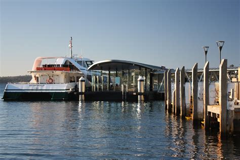 Sydney - City and Suburbs: Rose Bay, ferry wharf