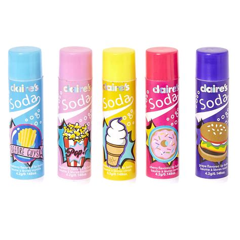 Soda Can Flavored Lip Balm Set | Claire's US