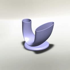STL file Vase optical illusion・3D printable model to download・Cults