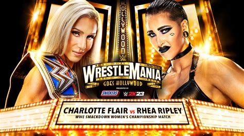 CHARLOTTE FLAIR VS RHEA RIPLEY - WrestleMania 39 - Catch-Newz