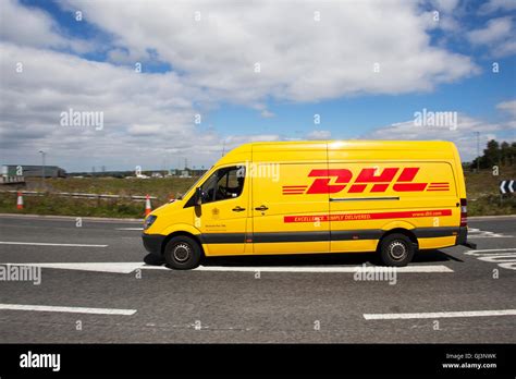 Dhl van dhl express van hi-res stock photography and images - Alamy