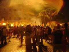 World Cup football celebrations | The night Italy won the Wo… | Flickr