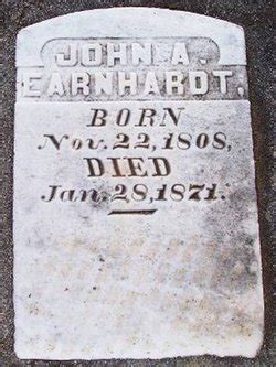 John A Earnhardt (1808-1871) | WikiTree FREE Family Tree