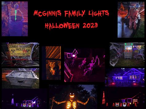 McGinnis Family Lights - Halloween 2023 | Halloween Forum