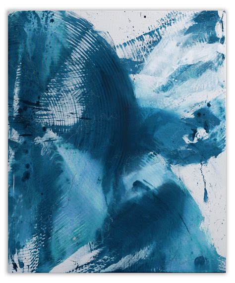 Lena Zak - Into the Blue (Abstract painting) For Sale at 1stDibs | lena ...