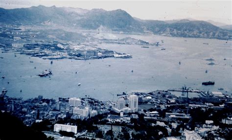 Hong Kong, 1953 | View from Victoria Peak of downtown Hong K… | Flickr
