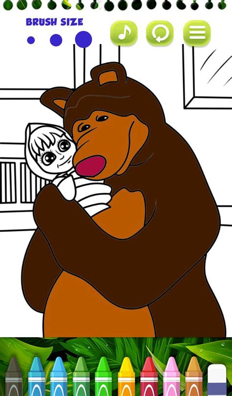 Masha Bear - Masha and The bear Coloring games APK voor Android Download