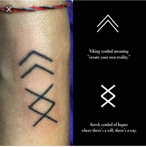 Runes Tattoo, Simbols Tattoo, Norse Tattoo, New Tattoos, Tattoo Quotes ...