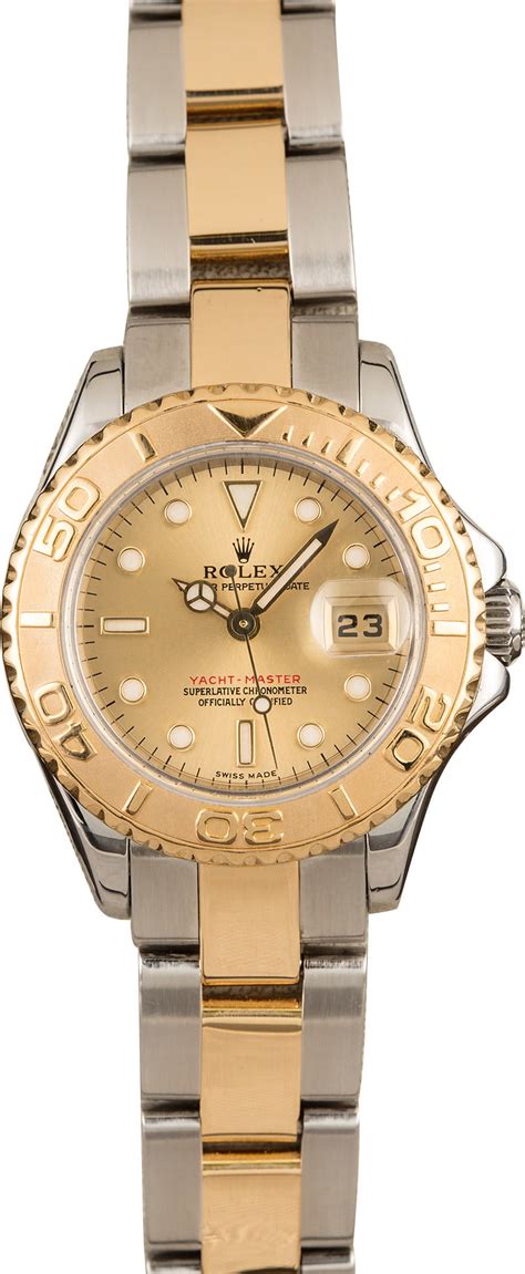 Buy Used Rolex Lady-Yachtmaster 169623 | Bob's Watches - Sku: 129725