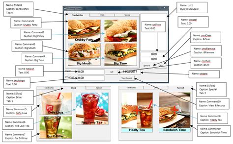 CodesChart: Ordering System with Simple Database