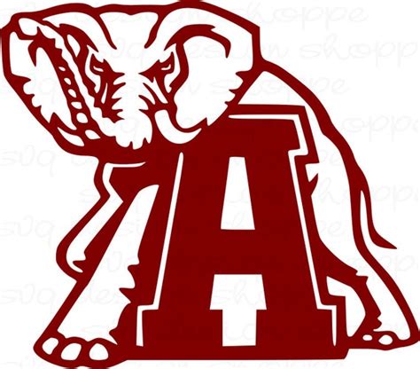 Free 223 Cricut Alabama Elephant Svg SVG PNG EPS DXF File