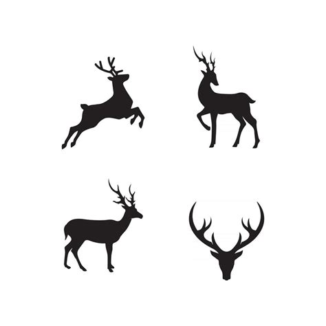 Christmas Deer Vector Art, Icons, and Graphics for Free Download