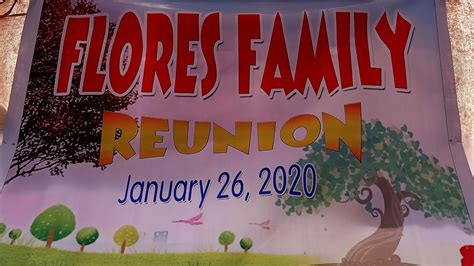 Family Reunion Tarpaulin Background