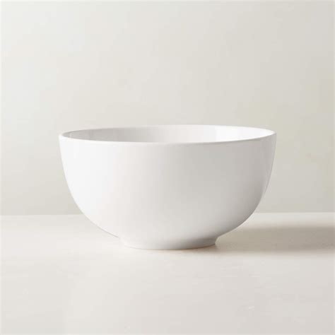 Contact Modern White Pasta Bowl Set of 8 + Reviews | CB2 Canada