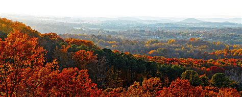 Shenandoah Valley Fall Panorama Photograph by Lynn Bauer