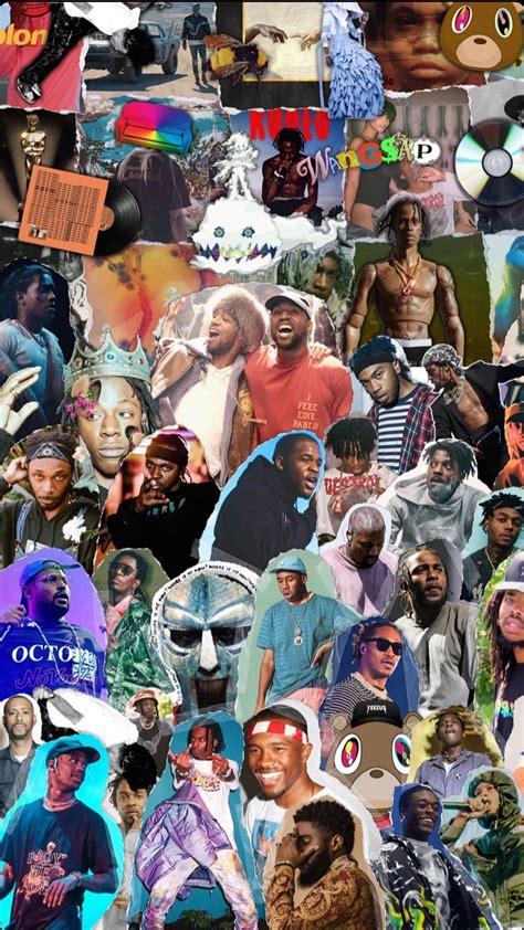 Rapper Collage Wallpapers - Wallpaper Cave