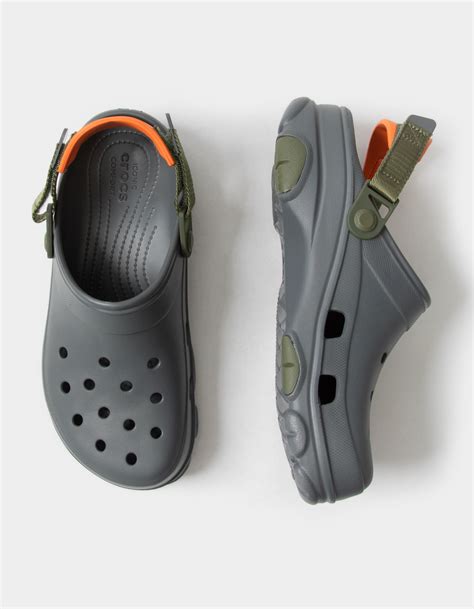 CROCS All Terrain Mens Clogs - GRAY COMBO | Tillys