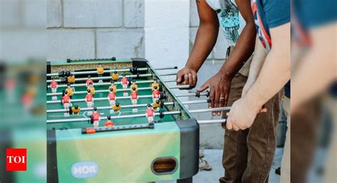 Foosball tables to enjoy an exquisite table soccer game | - Times of India