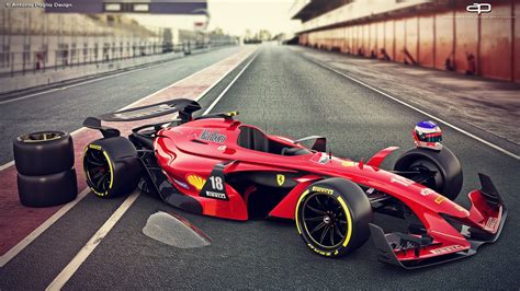 F1 Vision Concept par Antonio Paglia : La F1 de 2025... DLEDMV