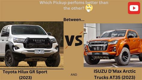 Honest Review of the Toyota GR Sport and the Isuzu D'max AT35 (Nogwaja) SA Version MUST WATCH ...