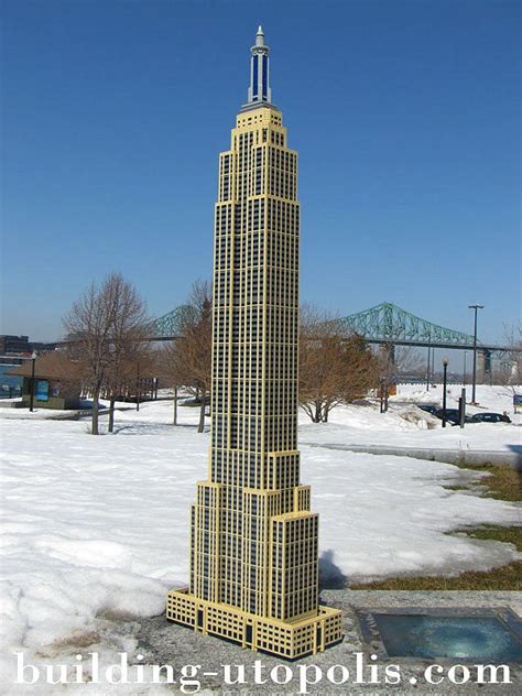 LEGO Empire State Building Sculpture by Michael Labelle - Fine Art America