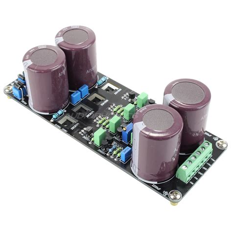 Dual Power Supply board for Amplifier 4x4700µF 100V - Audiophonics