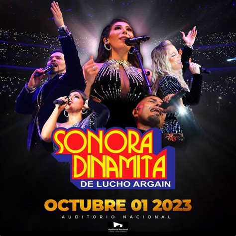 Sonora Dinamita de Lucho Argain en el Auditorio Nacional, Octubre 2023 ...