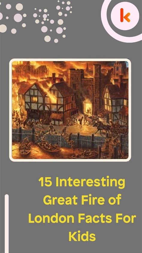 15 interesting great fire of london facts for kids – Artofit