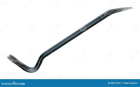 Crowbar stock image. Image of tool, lever, isolated, traditional - 40071051