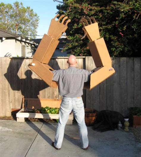 Giant Cardboard Robot Arms Kit