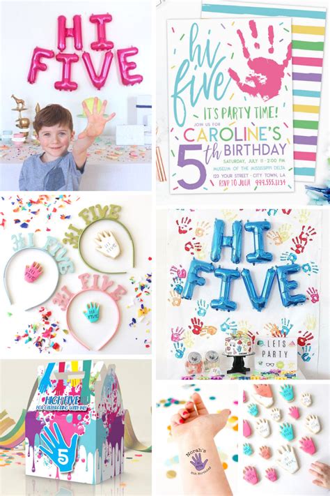 Unique 5th Birthday Party Ideas for Boys and Girls Turning 5! - what moms love