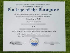 The greatest website to order fake College of the Canyons diploma