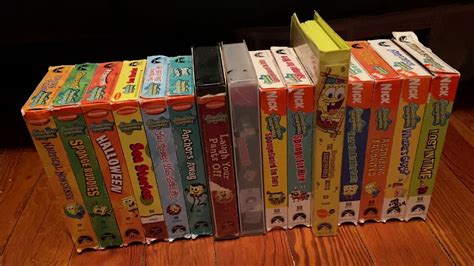 My Spongebob Squarepants VHS Collection (2021) - YouTube