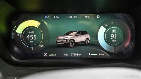 Harrier EV Instrument Cluster Image, Harrier EV Photos in India - CarWale