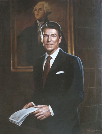 President Ronald Reagan by Gary George