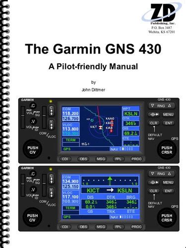 ZD MANUAL - GARMIN GNS 430 from Aircraft Spruce Europe