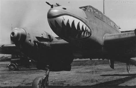 The Origins of Shark Mouth Nose Art - AirCorps Art